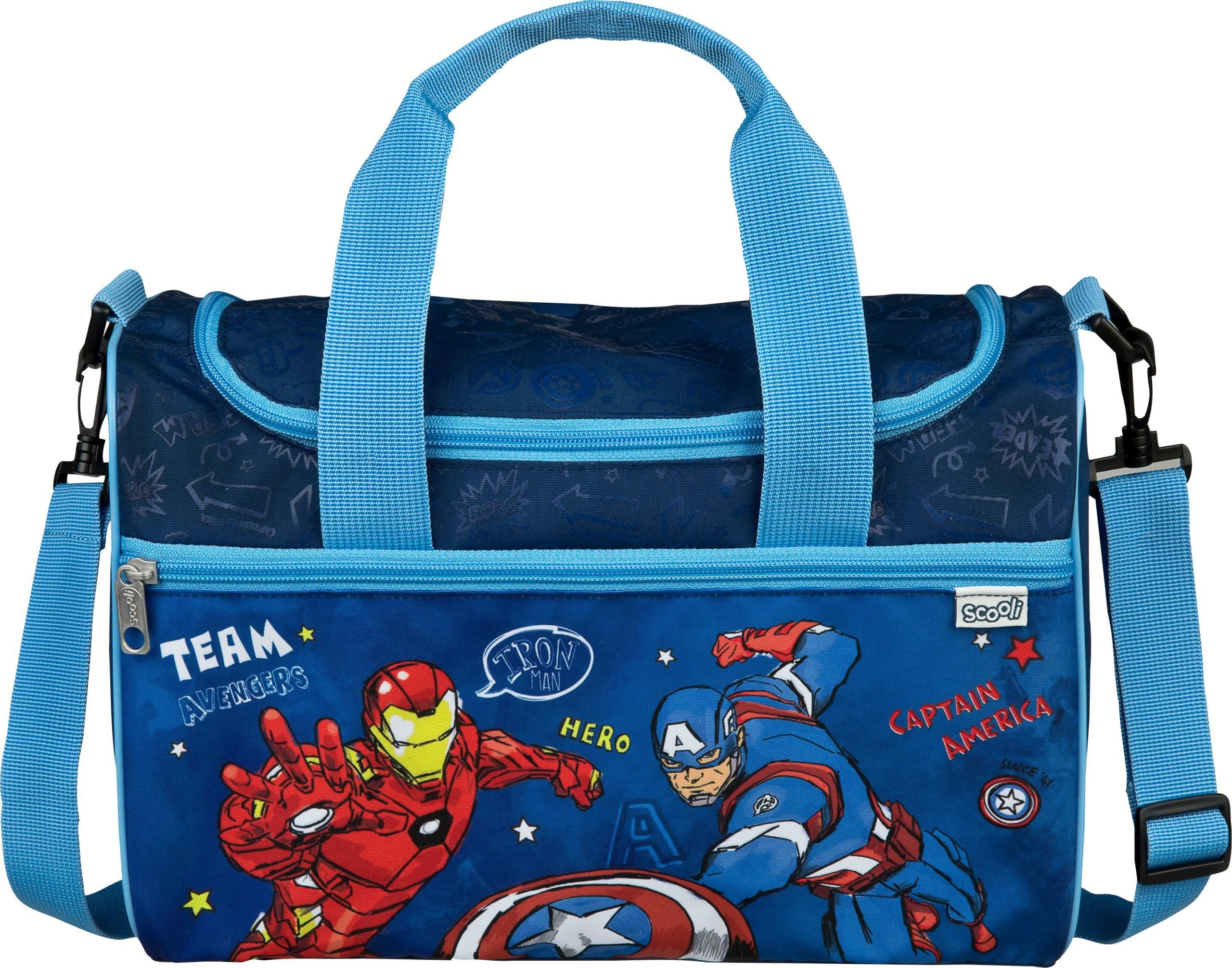 Scoooli Avengers Sport Bag - Official Marvel Design