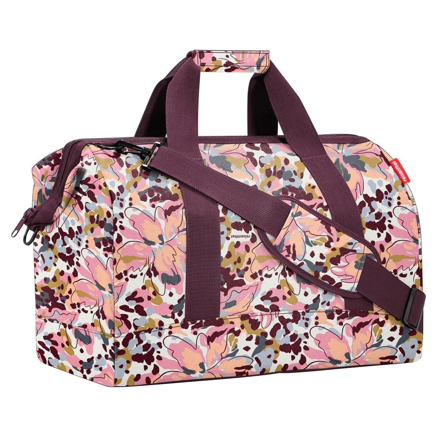 REISETNHEL allrounder L Florist Indigo 30L Travel Bag - Stylish & Organized