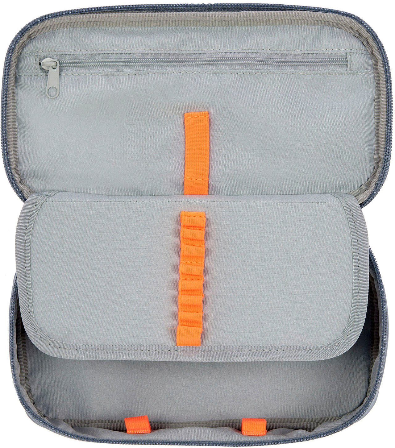 Lässig Spacy Pencil Case Bold - Blue - Recycled Material