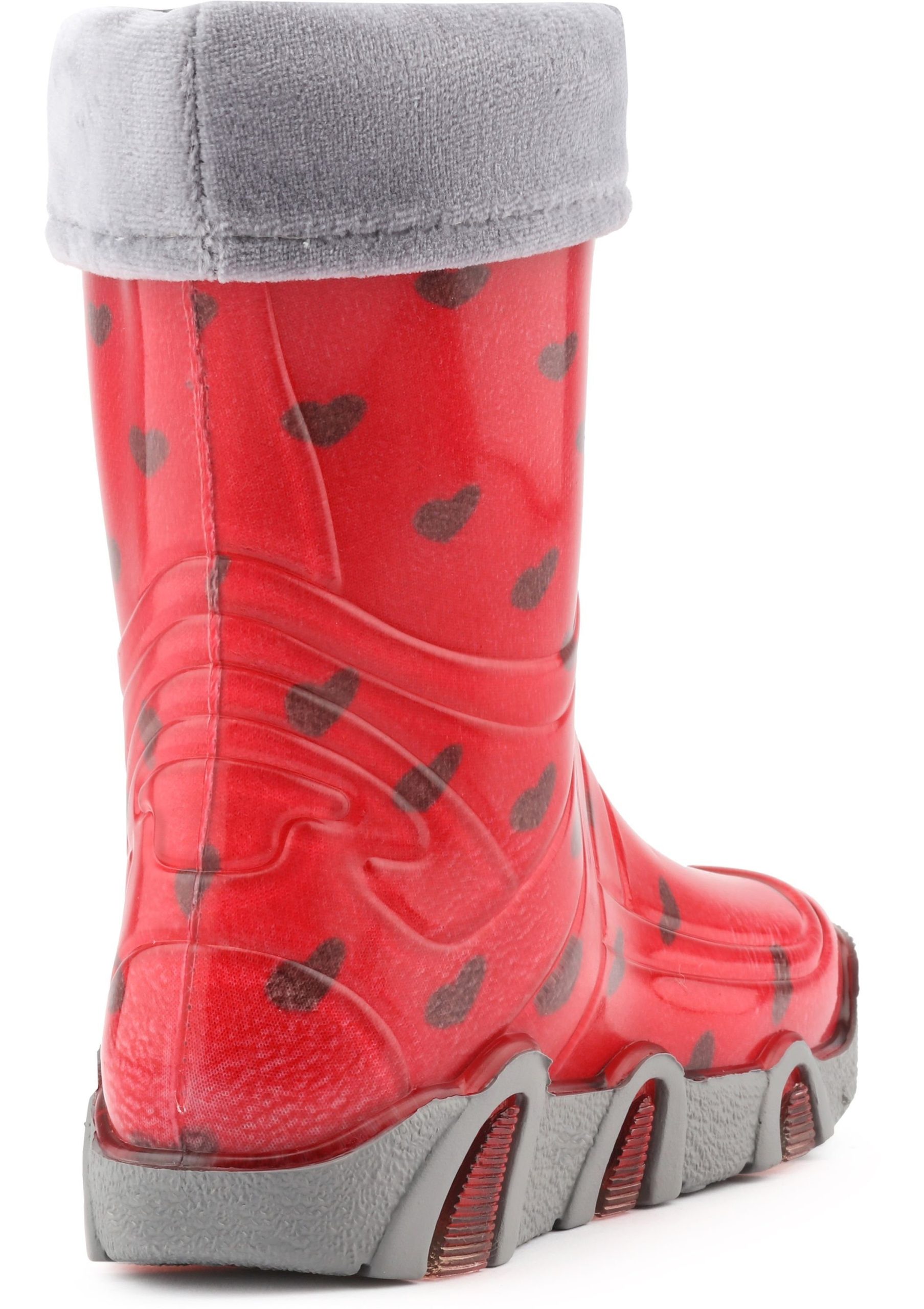 Ladeheid Children's Lined Wellington Boots | EU Made | Durable & Stylish
