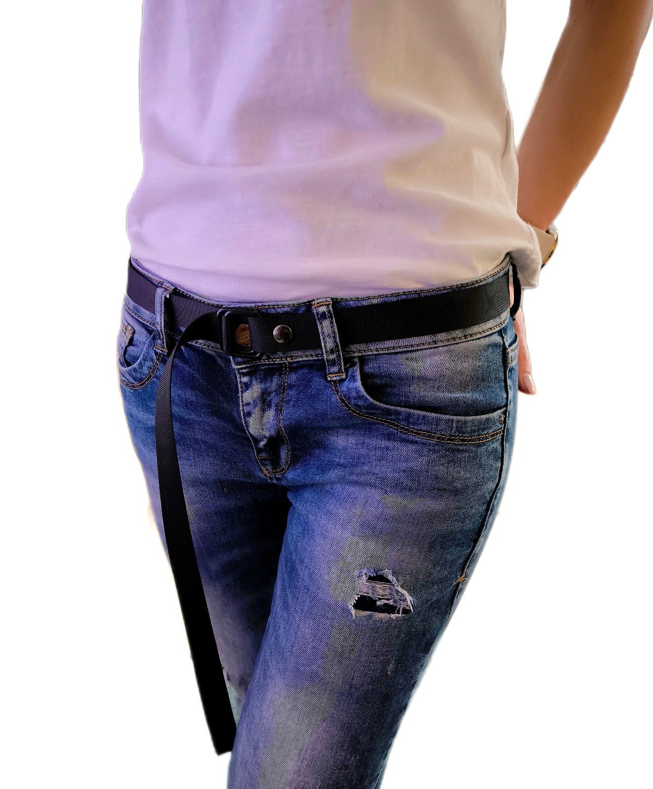 PaulZdrada Fabric Belt - Sport/Jeans/Premium Unisex - Modern Hanger Style
