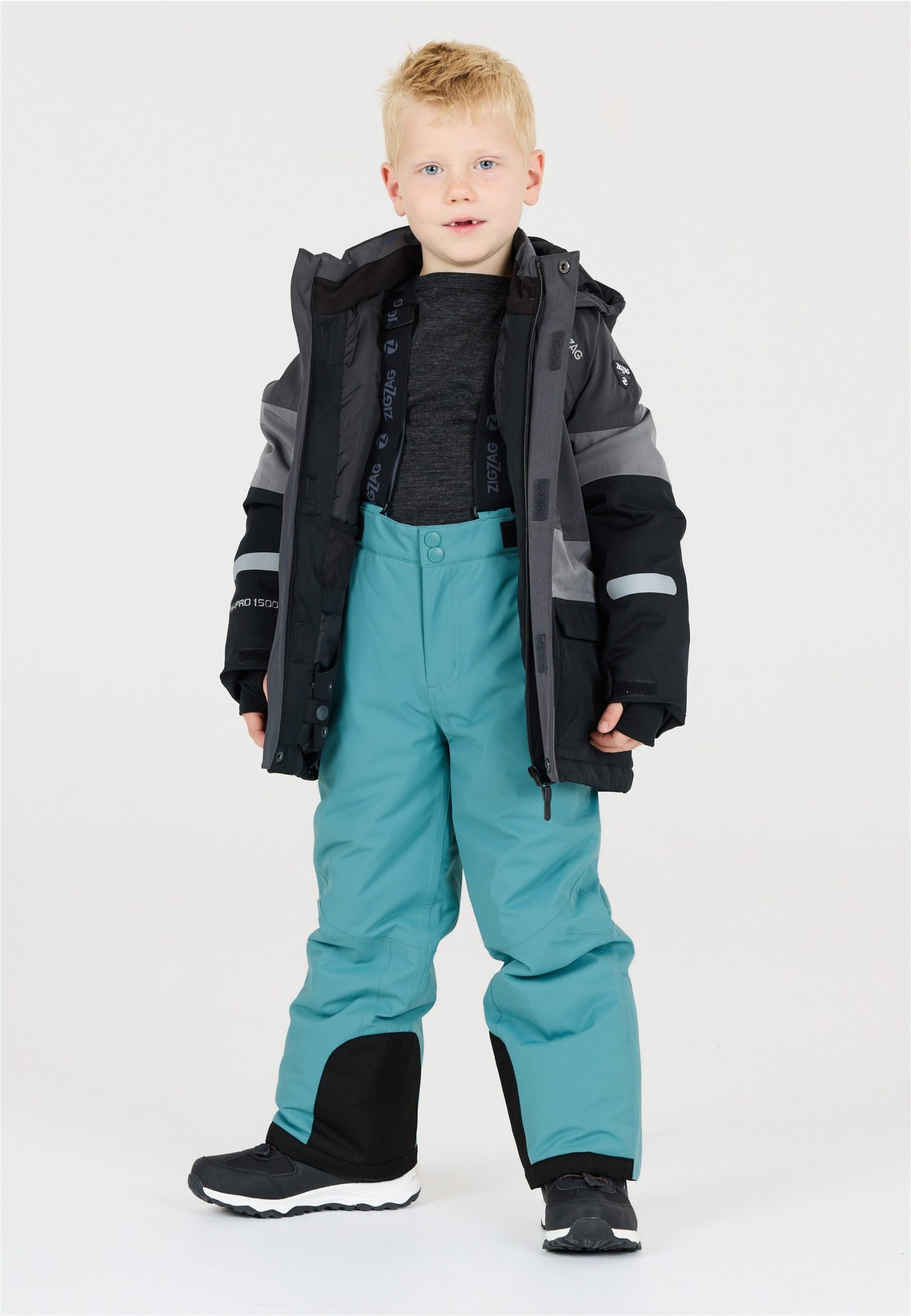 ZIG ZAG Provo Kids' Ski Pants - Waterproof & Warm Winter Protection