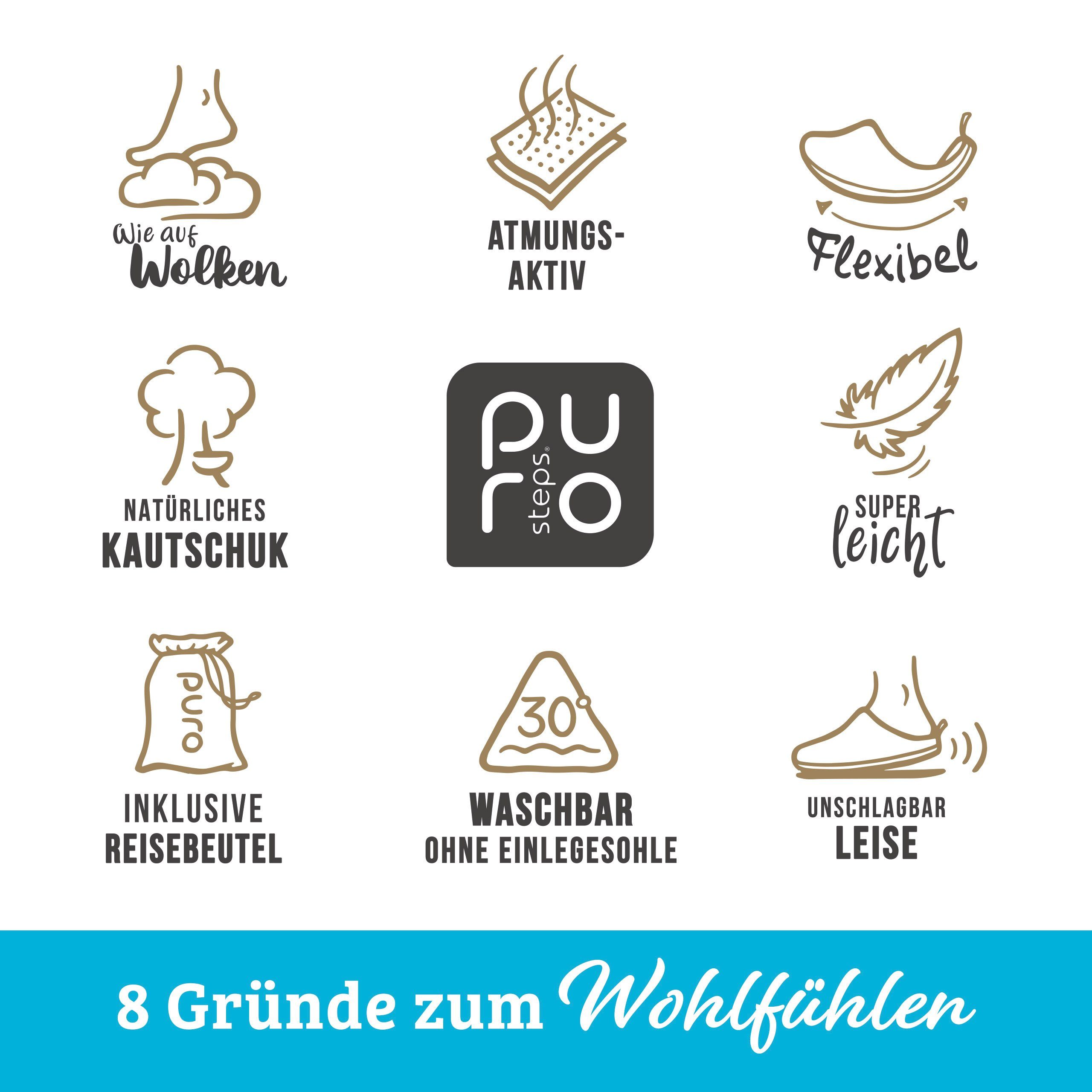 purosteps Fieltro-Eco Wool Felt House Slippers - Sustainable Comfort & Style purosteps Fieltro-Eco Wool Felt House Slippers - Sustainable Comfort & Style