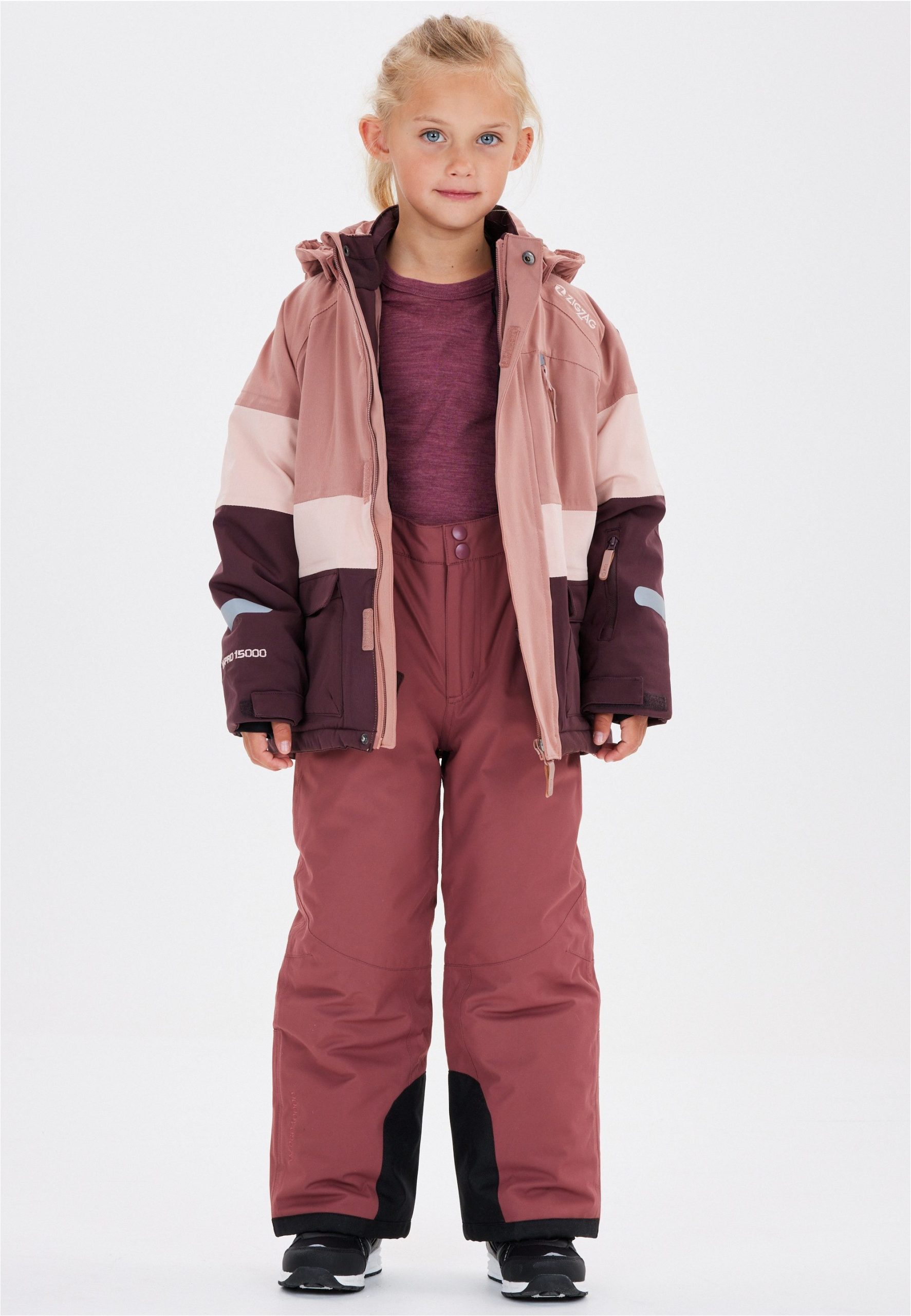 ZIG ZAG Provo Kids' Ski Pants - Waterproof & Warm Winter Protection