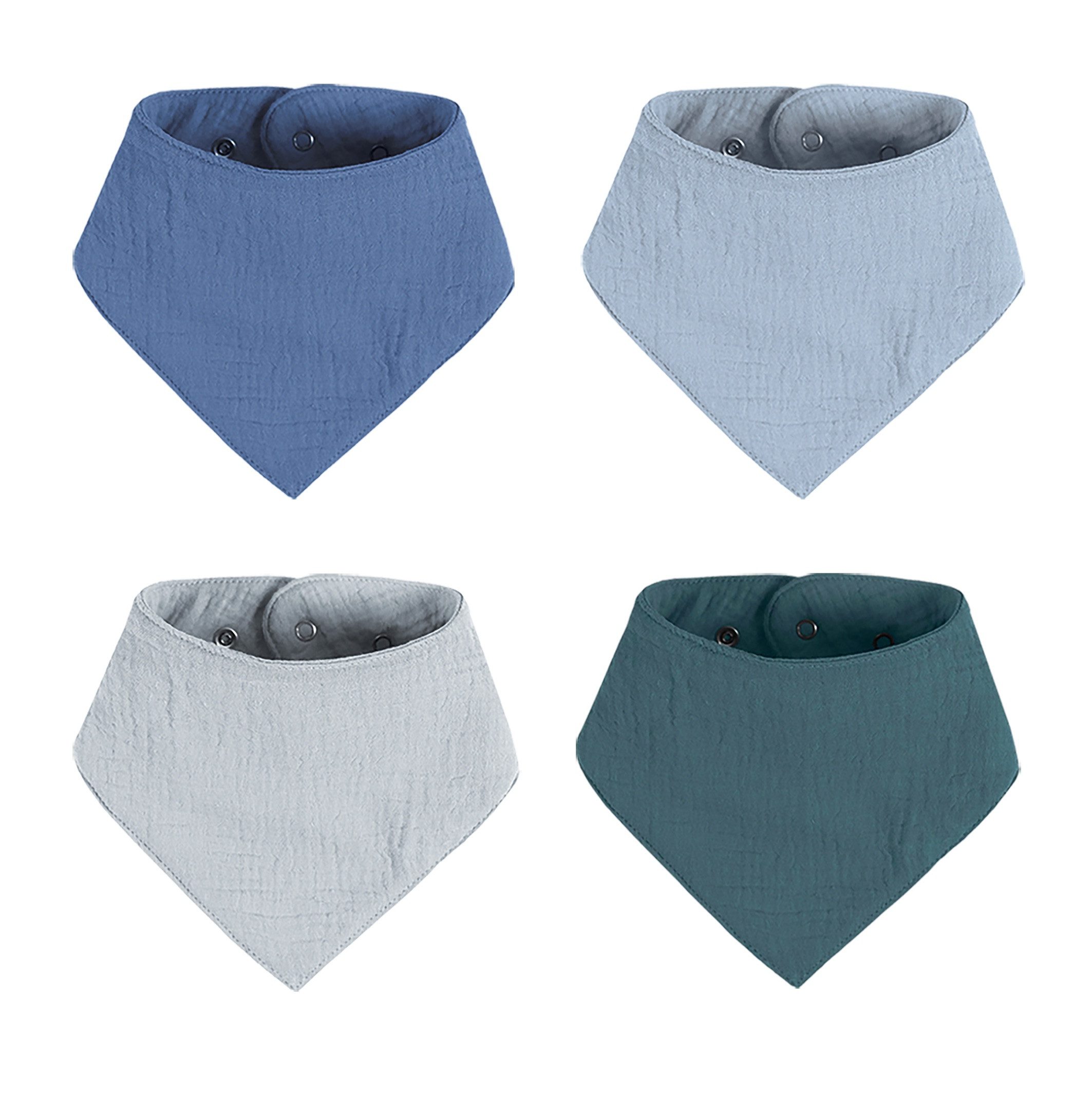 Artee Little Dutch Muslin Bib Set | Soft Organic Cotton Baby Bibs 0-18 Months