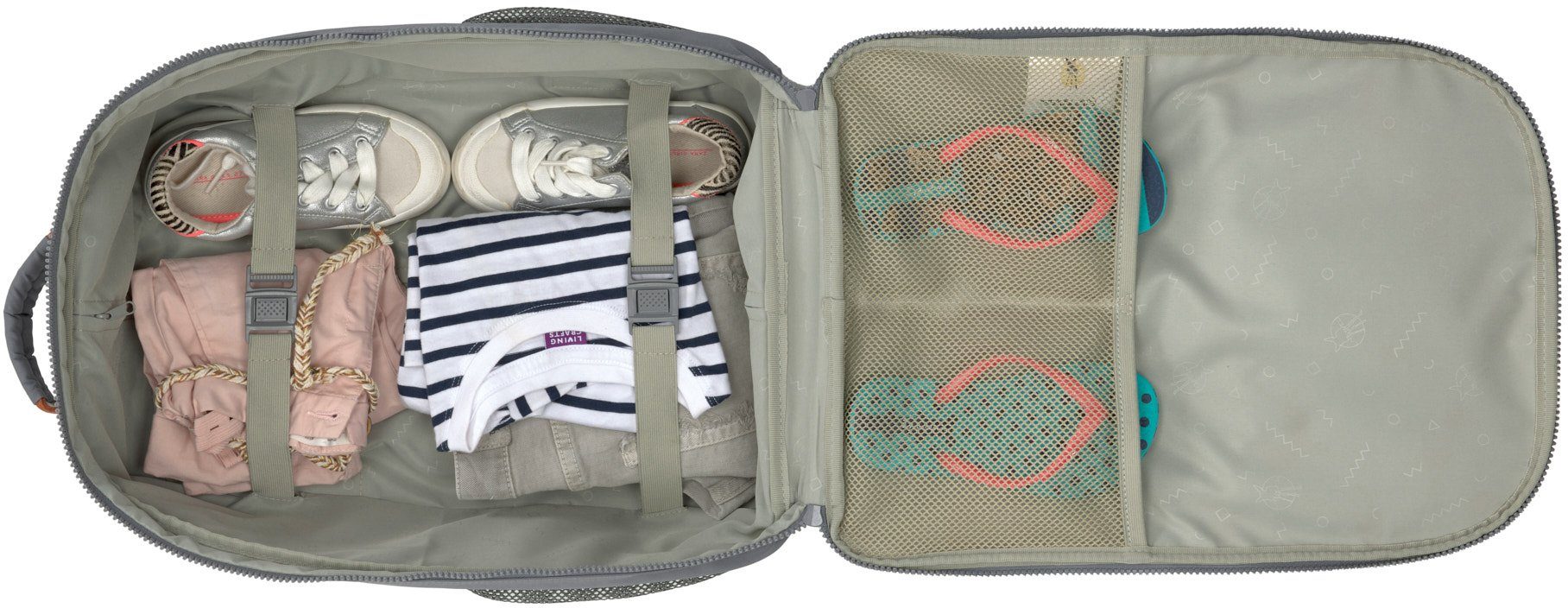 LÄSSIG Kinderkoffer Safari Tiger Grey LÄSSIG Kinderkoffer Safari Tiger Grey