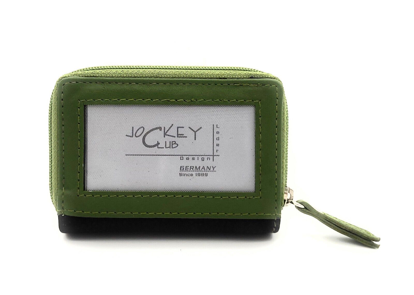 JOCKEY CLUB Mini Leather Wallet with RFID Protection