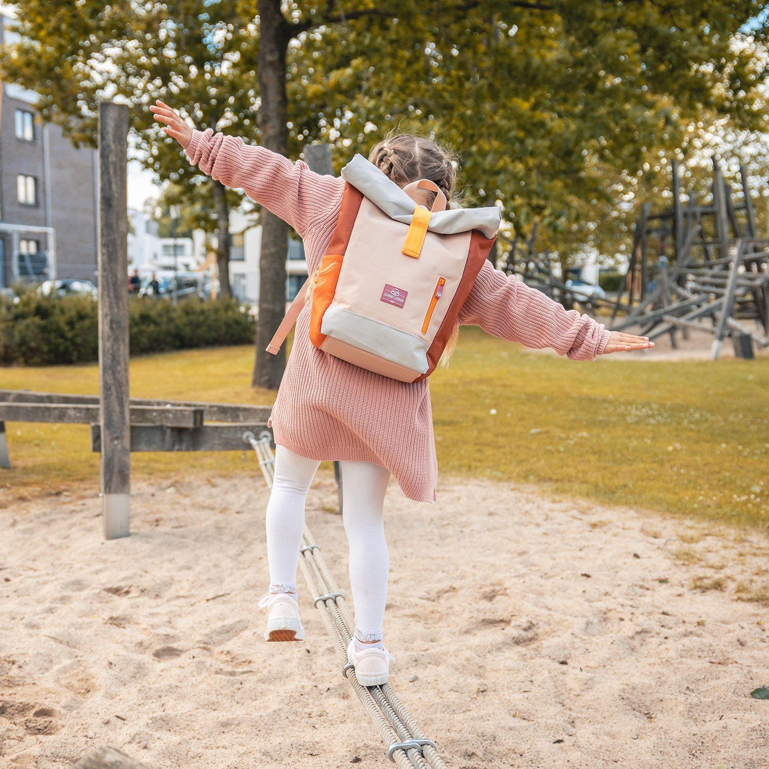 Johnny Urban Junior Aaron: Sustainable Kids Backpack - Ages 3+ | Recycled & Water-Resistant