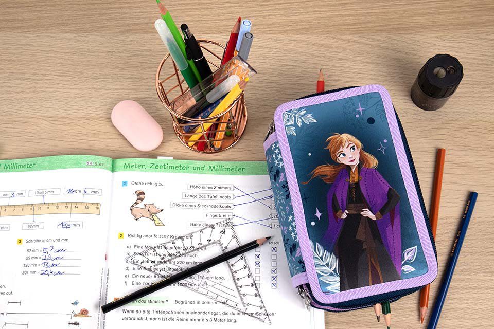 Scooli Federmäppchen Tripledecker, Frozen, befüllt, inkl. Geodreieck Scooli Federmäppchen Tripledecker, Frozen, befüllt, inkl. Geodreieck