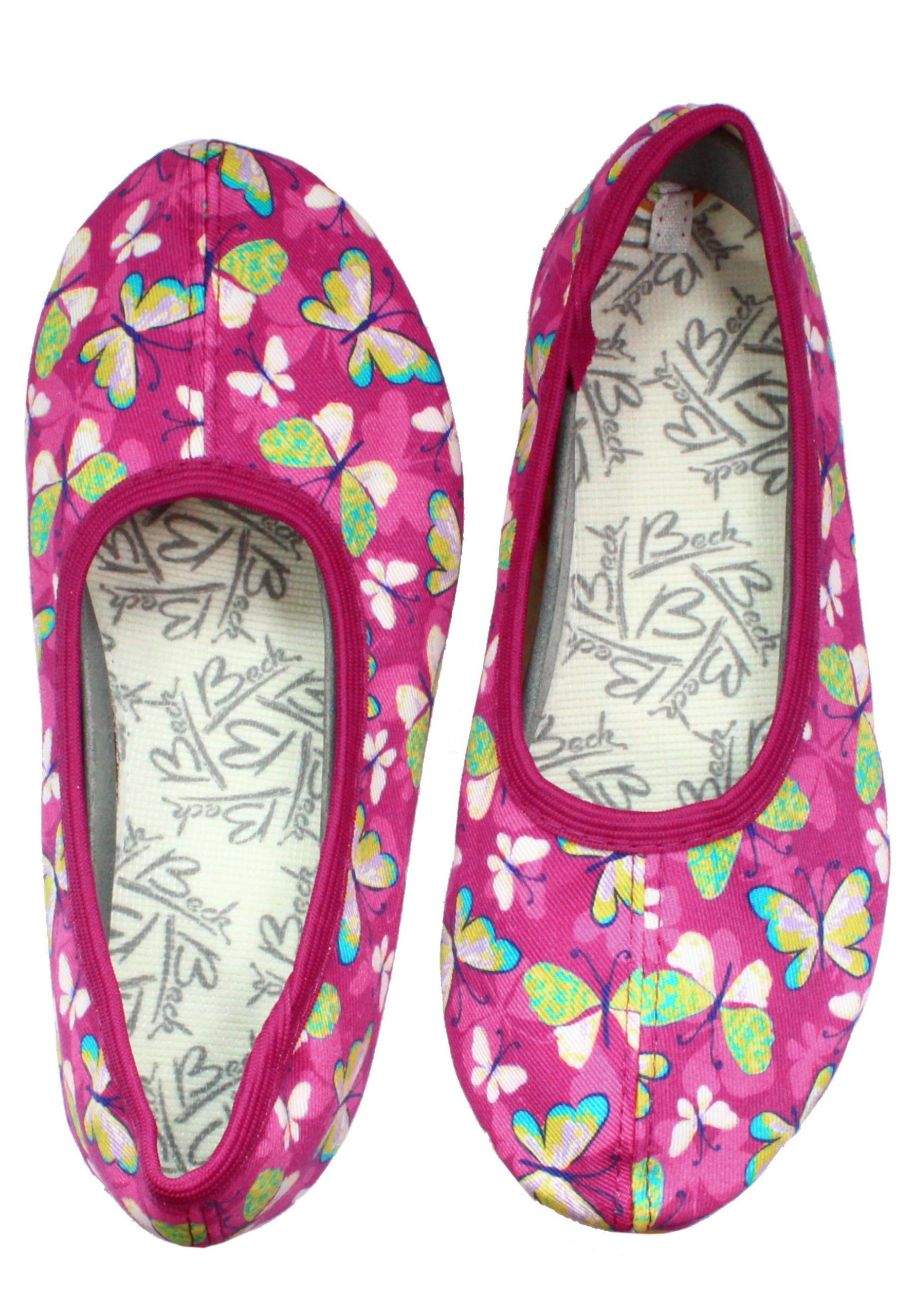 Beck Harmony Gymnastics Shoe - Butterfly Print | Gymnastics, Dance & House Slippers