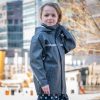 BMS Regen- und Matschjacke - BMS Regenjacke für Kinder 100% wasserdicht mit Kapuze