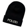 Schnoschi Strickmütze mit Polizei