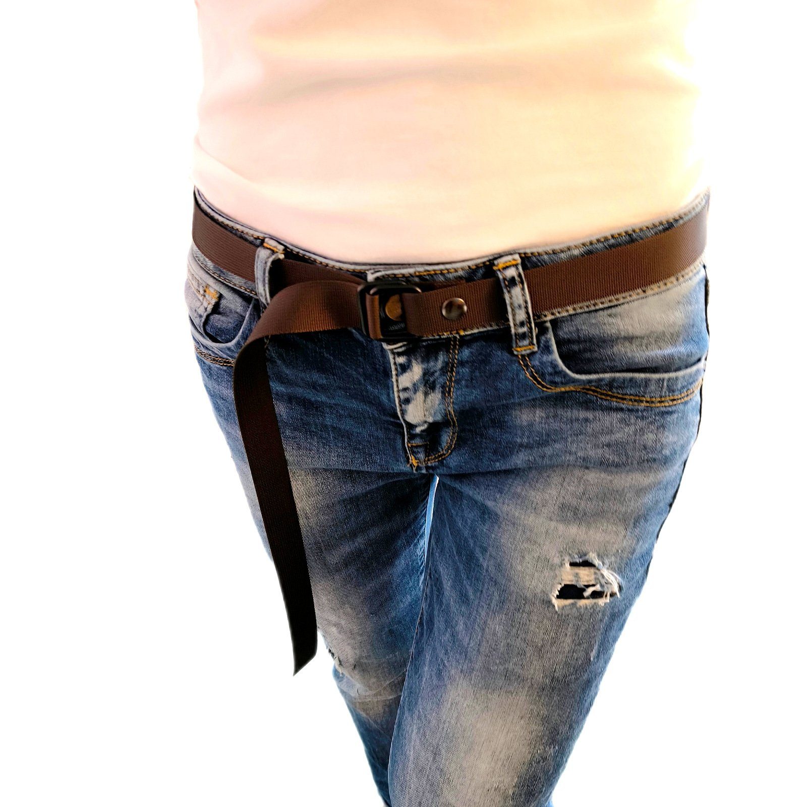 PaulZdrada Fabric Belt - Sport/Jeans/Premium Unisex - Modern Hanger Style