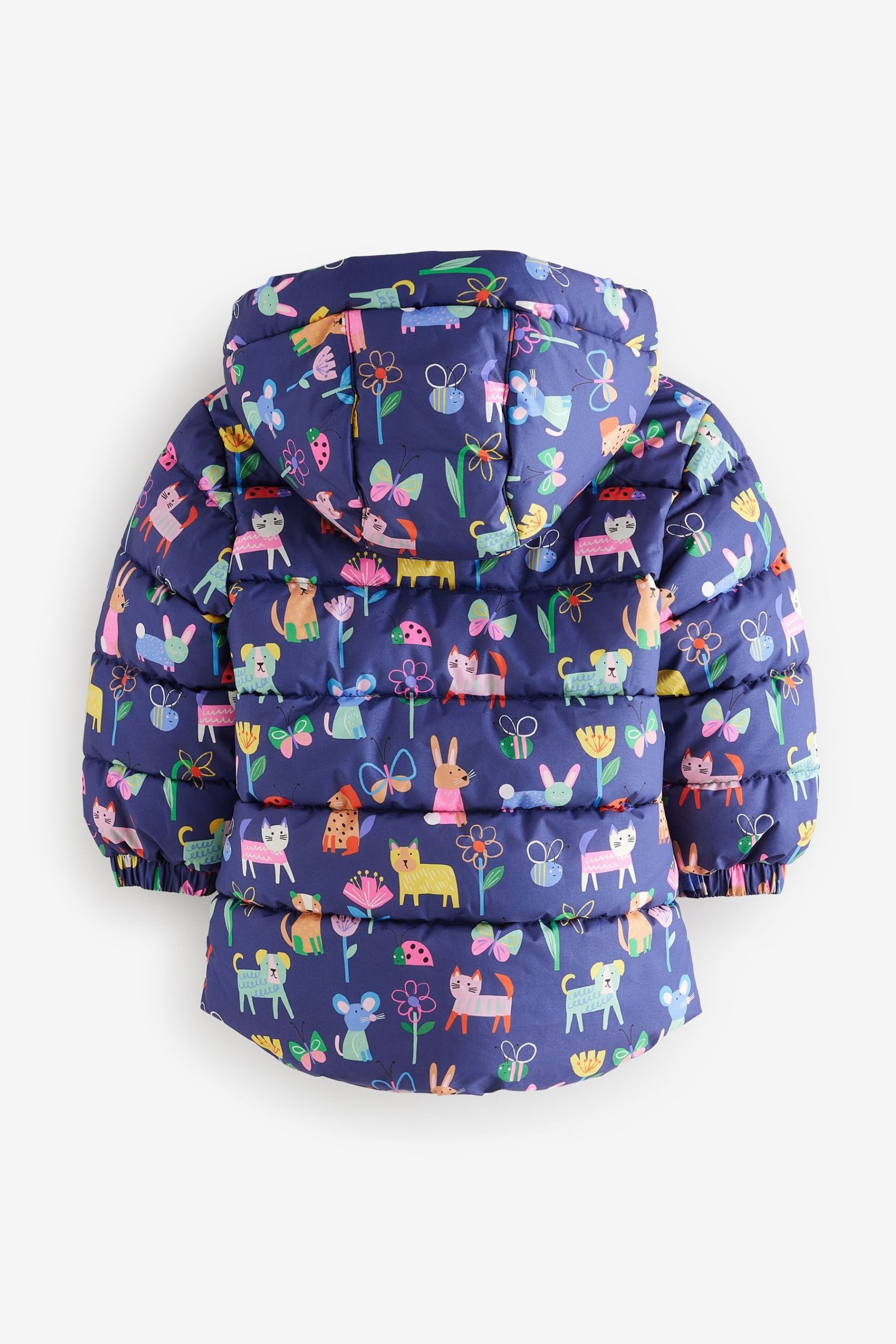 Next Water-Resistant Hooded Padded Coat | Stylish Winter Protection