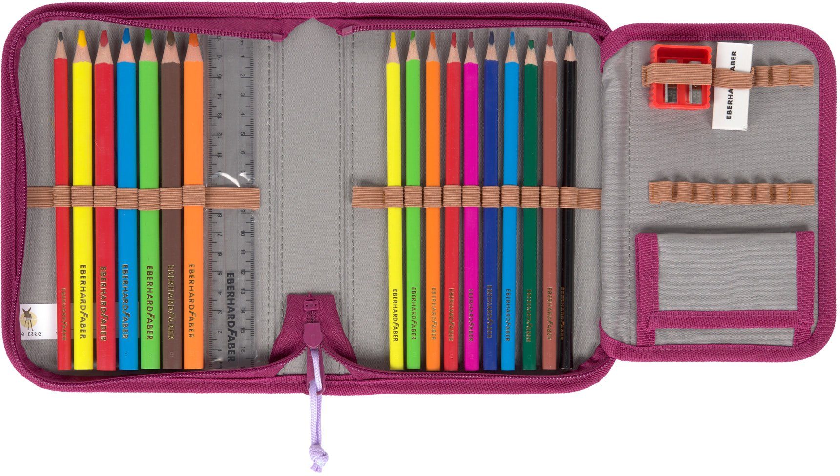 LÄSSIG Schulranzen Unique, Flexy, Rose Blue Black (Set, 5-tlg), inkl. Patches; PETA-approved vegan; aus recyceltem Material LÄSSIG Schulranzen Unique, Flexy, Rose Blue Black (Set, 5-tlg), inkl. Patches; PETA-approved vegan; aus recyceltem Material