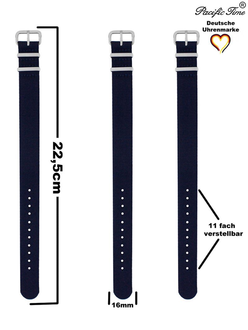 Pacific Time Quarzuhr Kinder Armbanduhr Fußball Wechselarmband, Mix und Match Design Pacific Time Quarzuhr Kinder Armbanduhr Fußball Wechselarmband, Mix und Match Design