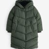 [Origin Brand - Placeholder, adapt as needed] Long Quilted Coat - Water-Resistant & Stylish