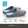 purosteps Fieltro-Eco Wool Felt House Slippers - Sustainable Comfort & Style
