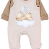 TupTam Baby Romper Set - Organic Cotton Animal Print & 'I Love Mum' - Girl & Boy