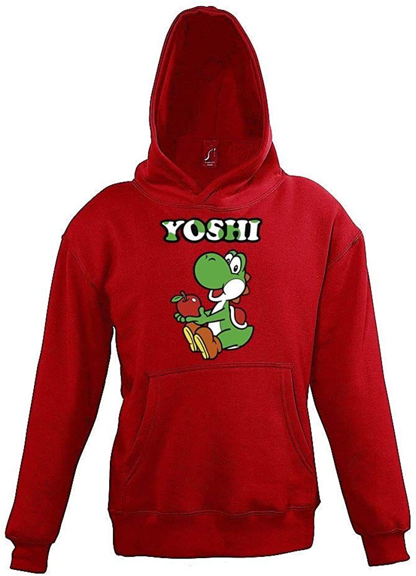 Youth Designz Kids Hoodie - Mario, Yoshi & Luigi Pullover - Boys & Girls