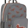 LÄSSIG Kinderkoffer Safari Tiger Grey