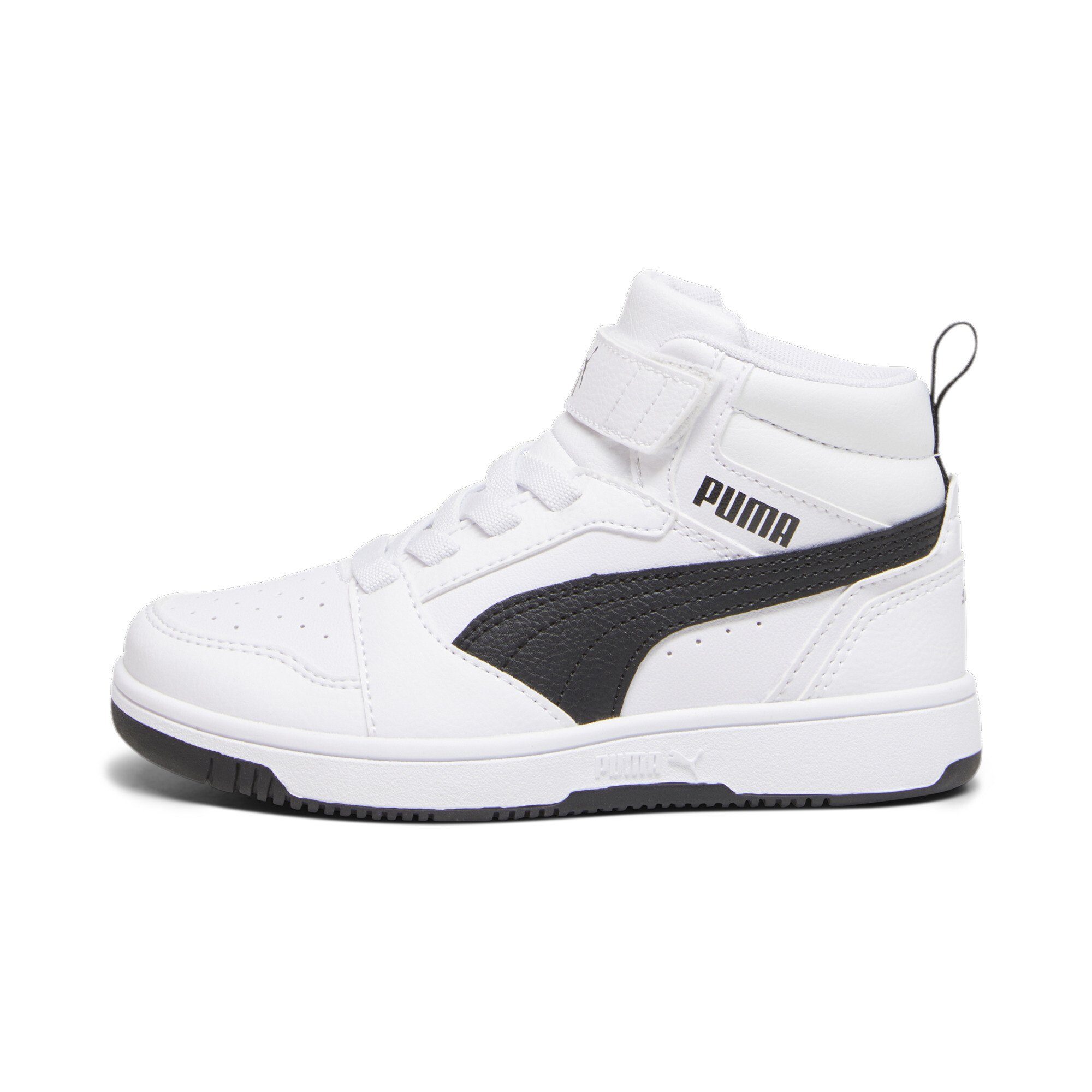 PUMA Rebound V6 Mid AC+ PS Kids' Retro Basketball Sneakers