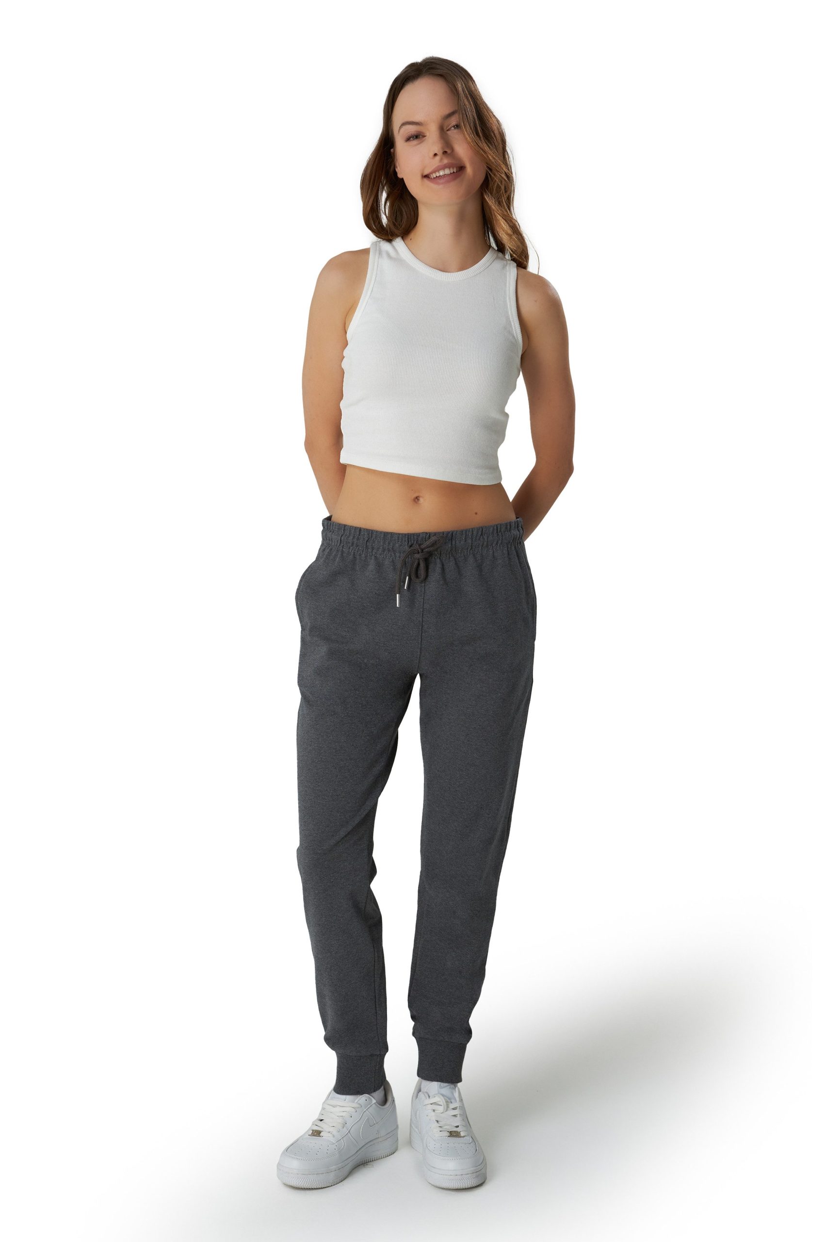 R-CAMP Sweathose Jogginghose Damen - Women's Cotton Slim Fit Joggers