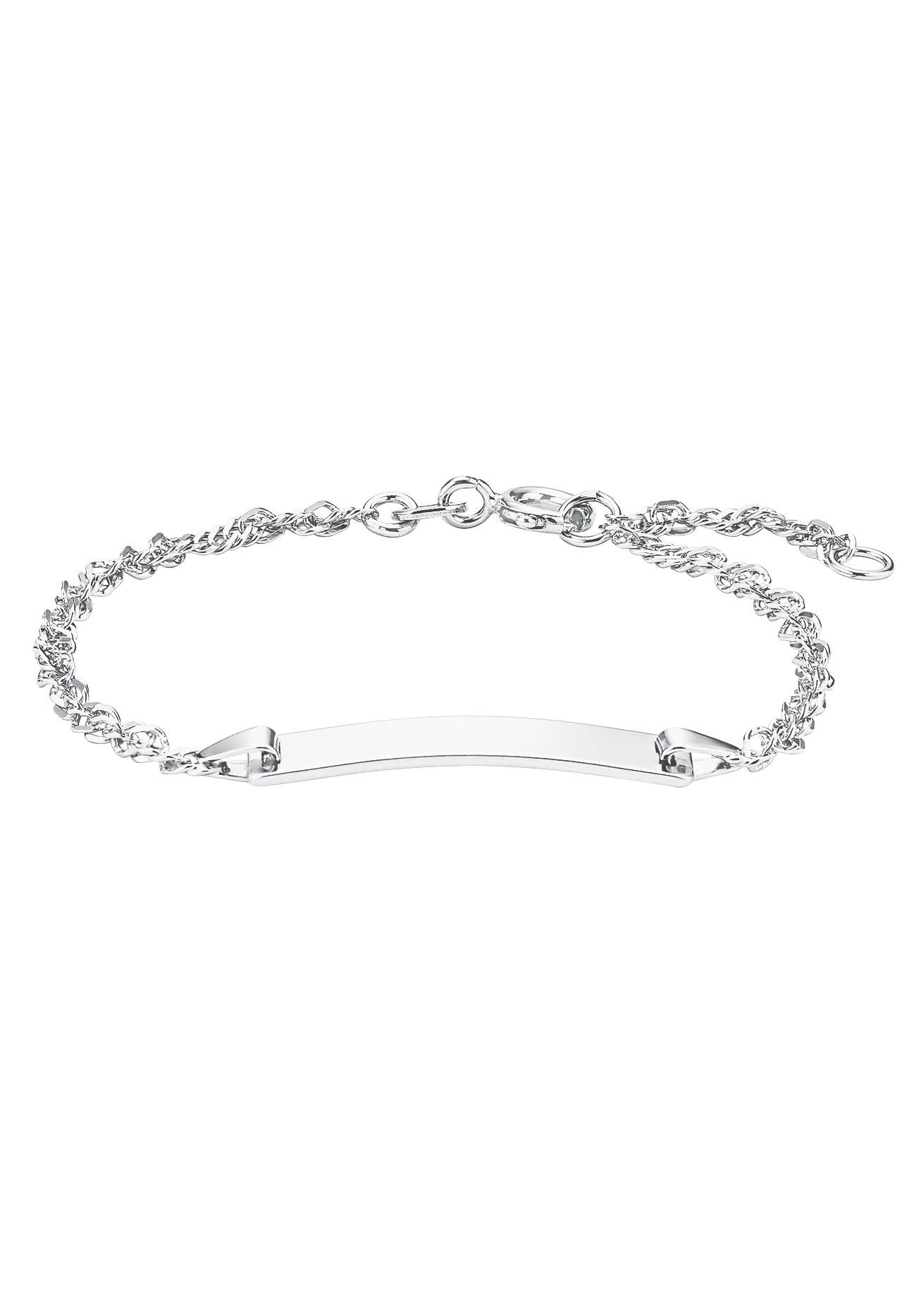 Ammor Sterling Silver ID Bracelet 925 - Personalized Engraving
