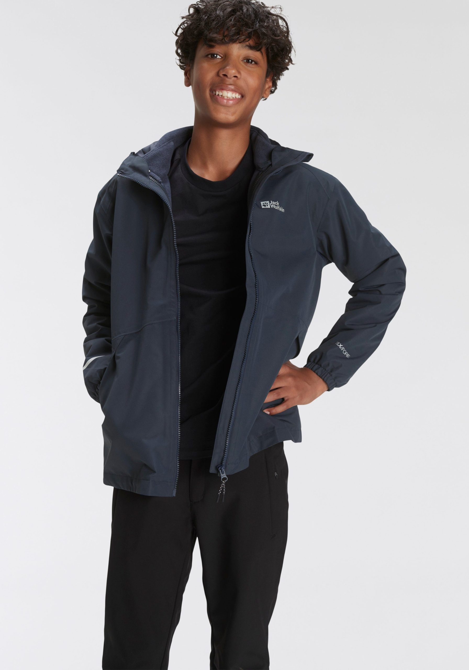 Jack Wolfskin Iceland 3in1 Kids Jacket - Waterproof & Warm