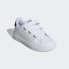 adidas Advantage Base 2.0 Kids Klettschuh: Inspired by Stan Smith Design