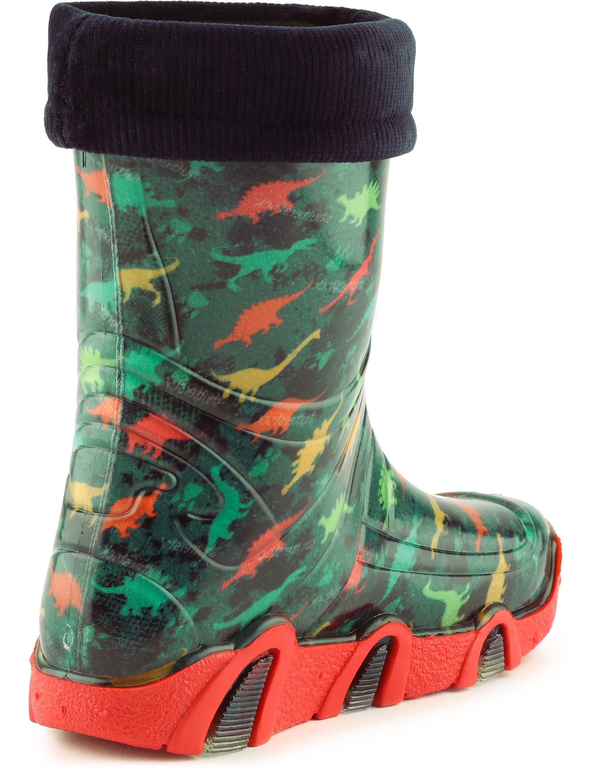 Ladeheid Children's Lined Wellington Boots | EU Made | Durable & Stylish