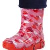 Ladeheid Children's Lined Wellington Boots | EU Made | Durable & Stylish