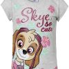 PAW Patrol Girls' T-Shirts - Chase, Marshall, Skye & More!